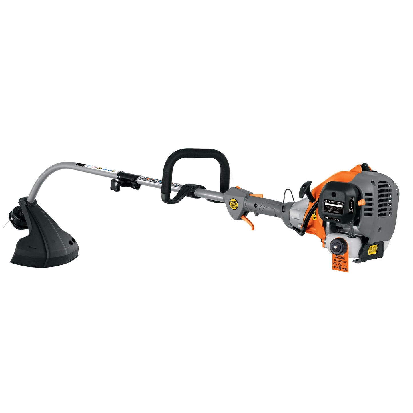 DESBROZADORA A GASOLINA 30CC MANGO TIPO 'D', 17'CORTE, CURVA 12498 P