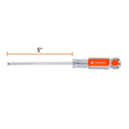 DESARMADOR CABINET 3/16'' X 5'' MANGO DE ACETATO, TRUPER 14035 P