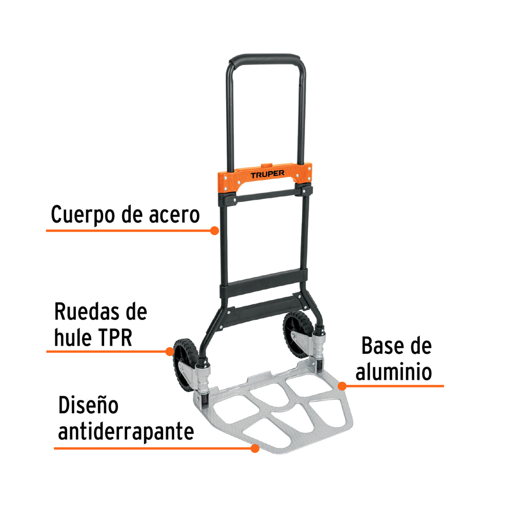DIABLO DE CARGA, PLEGABLE, 120 KG, TRUPER 103198 *