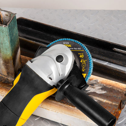 DISCO 4-1/2'' LAMINADO GRANO 40 CENTRO 7/8'', PRETUL 22350 *