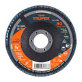 DISCO 4-1/2'', LAMINADO GRANO 80 CENTRO 7/8'', TRUPER 11688 P