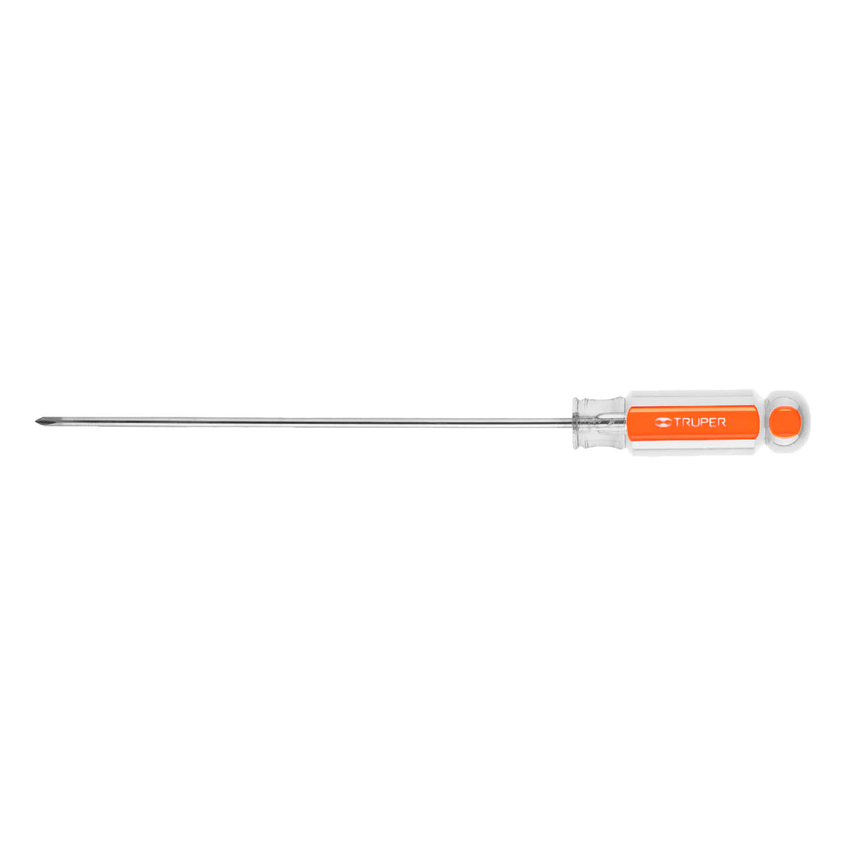 DESARMADOR DE CRUZ 1/8'' X 6'' MANGO DE ACETATO, TRUPER 14056 P