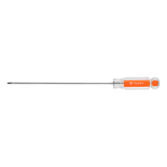 DESARMADOR DE CRUZ 1/8'' X 6'' MANGO DE ACETATO, TRUPER 14056 P