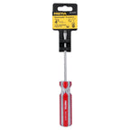 DESARMADOR PLANO 3/16 X 4'' MANGO DE PVC, PRETUL 21458 *