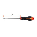 DESARMADOR PLANO 5/16'' X 6'' MANGO COMFORT GRIP, TRUPER *