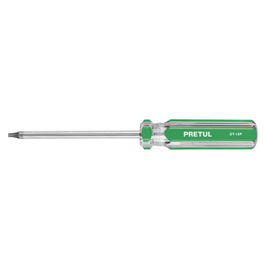 DESARMADOR PUNTA TORX T 15 MANGO DE PVC, PRETUL 29983  P