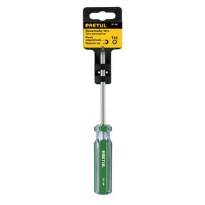 DESARMADOR PUNTA TORX T 15 MANGO DE PVC, PRETUL 29983  P