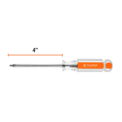 DESARMADOR PUNTA TORX T 15 MANGO DE ACETATO, TRUPER P