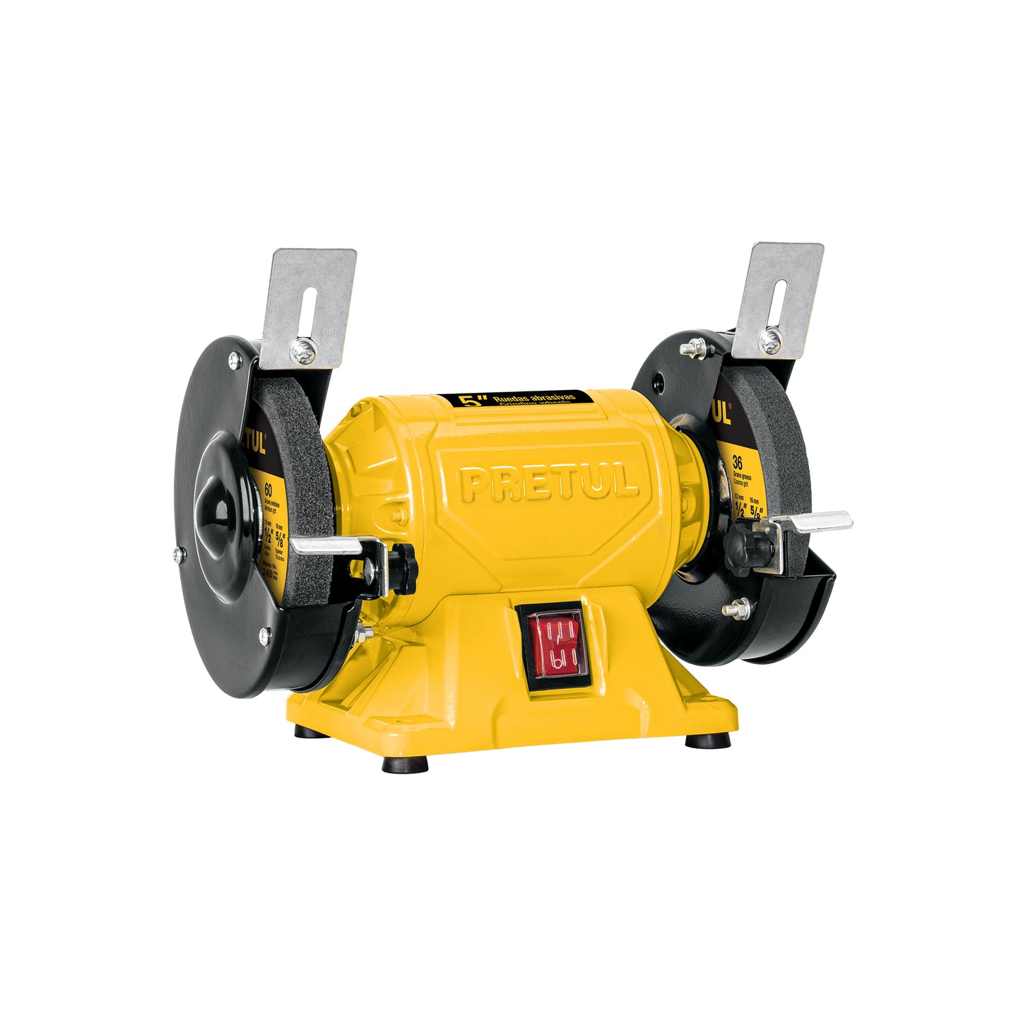 ESMERIL DE BANCO DE 5" DE 1/6 HP (120 W), PRETUL 29994 *