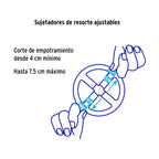 LUMINIARIO DE LED PARA EMPOTRAR 6W, AJUSTABLE, LUZ DE DÍA 47796 *