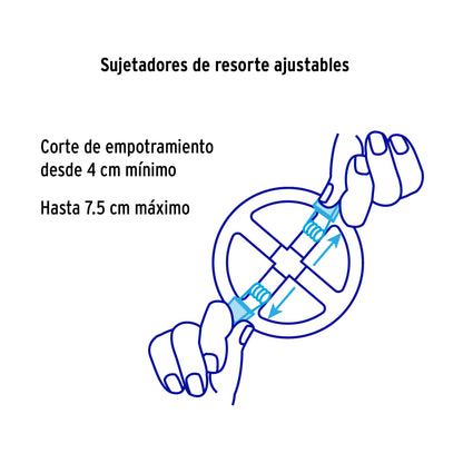 LUMINIARIO DE LED PARA EMPOTRAR 6W, AJUSTABLE, LUZ DE DÍA 47796 *