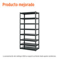 Estante metálico 8 repisas capacidad 80 Kg,180x45x85, TRUPER 58004 *