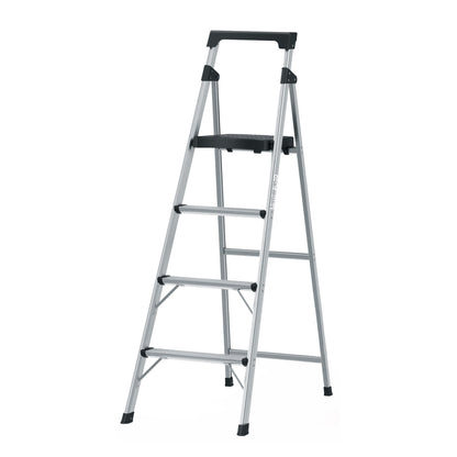ESCALERA PLEGABLE DE ALUMINIO 4 PELDAÑOS 16765 *