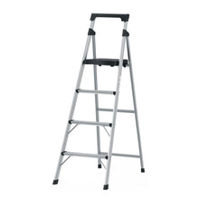 Cargar imagen en el visor de la galería, ESCALERA PLEGABLE DE ALUMINIO 4 PELDAÑOS 16765 *
