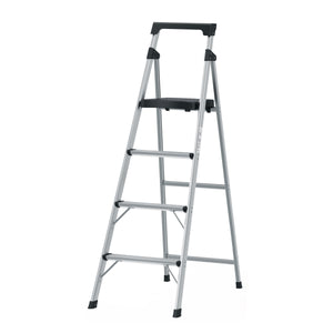 ESCALERA PLEGABLE DE ALUMINIO 4 PELDAÑOS 16765 *