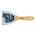 ESPÁTULA FLEXIBLE 4" CON MANGO DE MADERA, TRUPER 14450 *