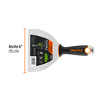 ESPÁTULA FLEXIBLE 6'' ACERO INOX. MANGO COMFORT EXPERT 15854 *
