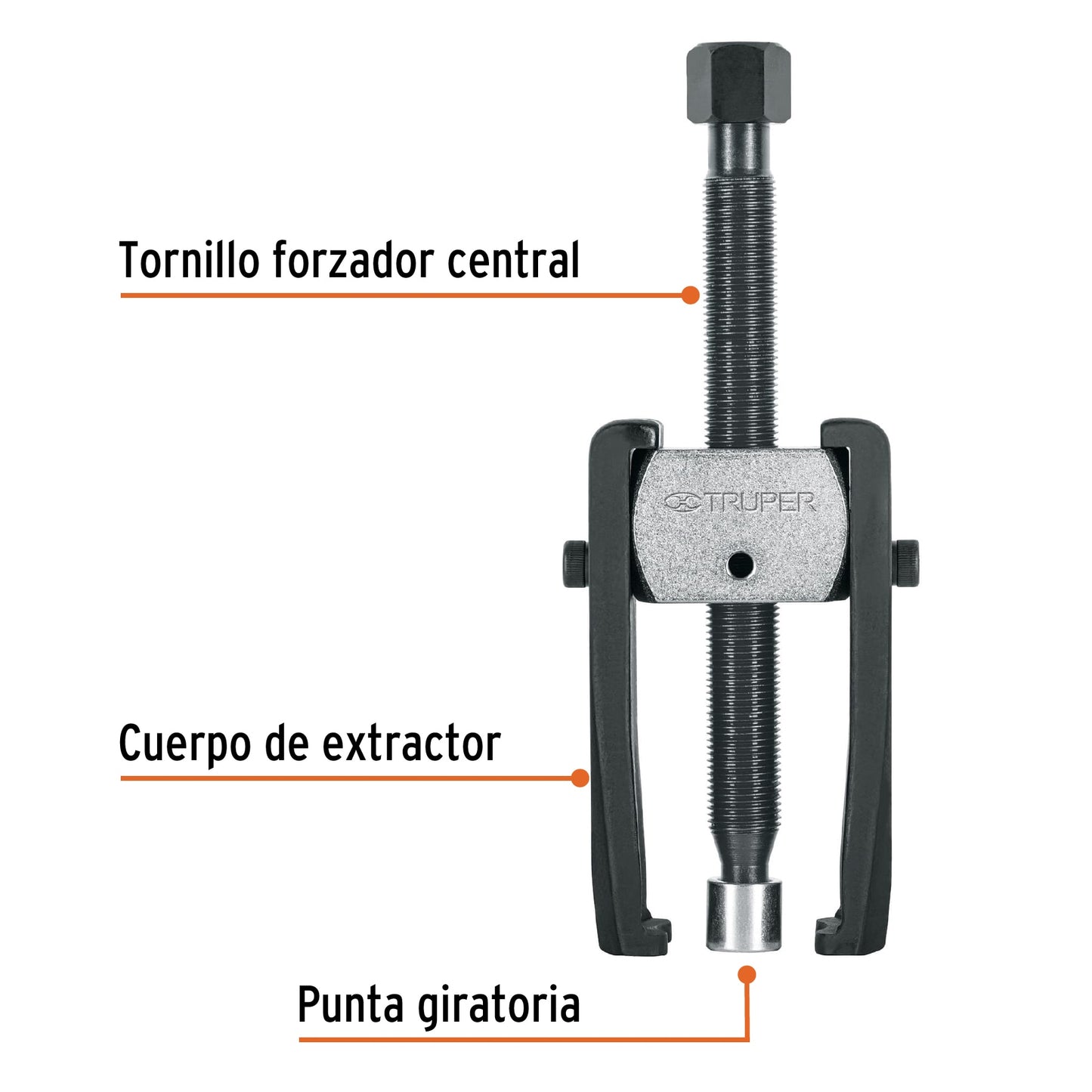 EXTRACTO DE POLEAS, PATA DE CABRA, TRUPER  14501 P