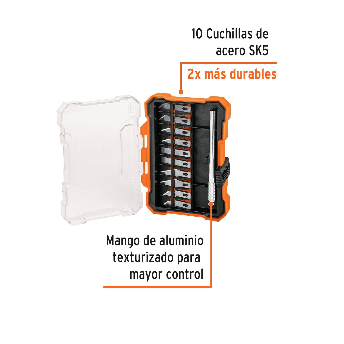 JUEGO DE EXACTOS HOBBY CON 11 PIEZAS EN ESTUCHE, TRUPER 17512 *