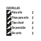JUEGO DE EXACTOS HOBBY CON 11 PIEZAS EN ESTUCHE, TRUPER 17512 *