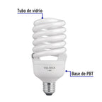 LÁMPARA ESPIRAL 45 W ALTA POTENCIA LUZ DE DÍA, CAJA 46828 *L
