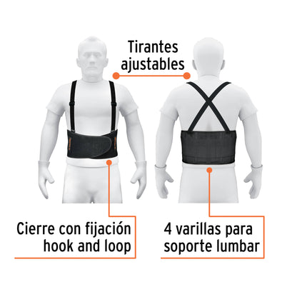 FAJA LUMBAR, TALLA CH TRUPER 10953 *