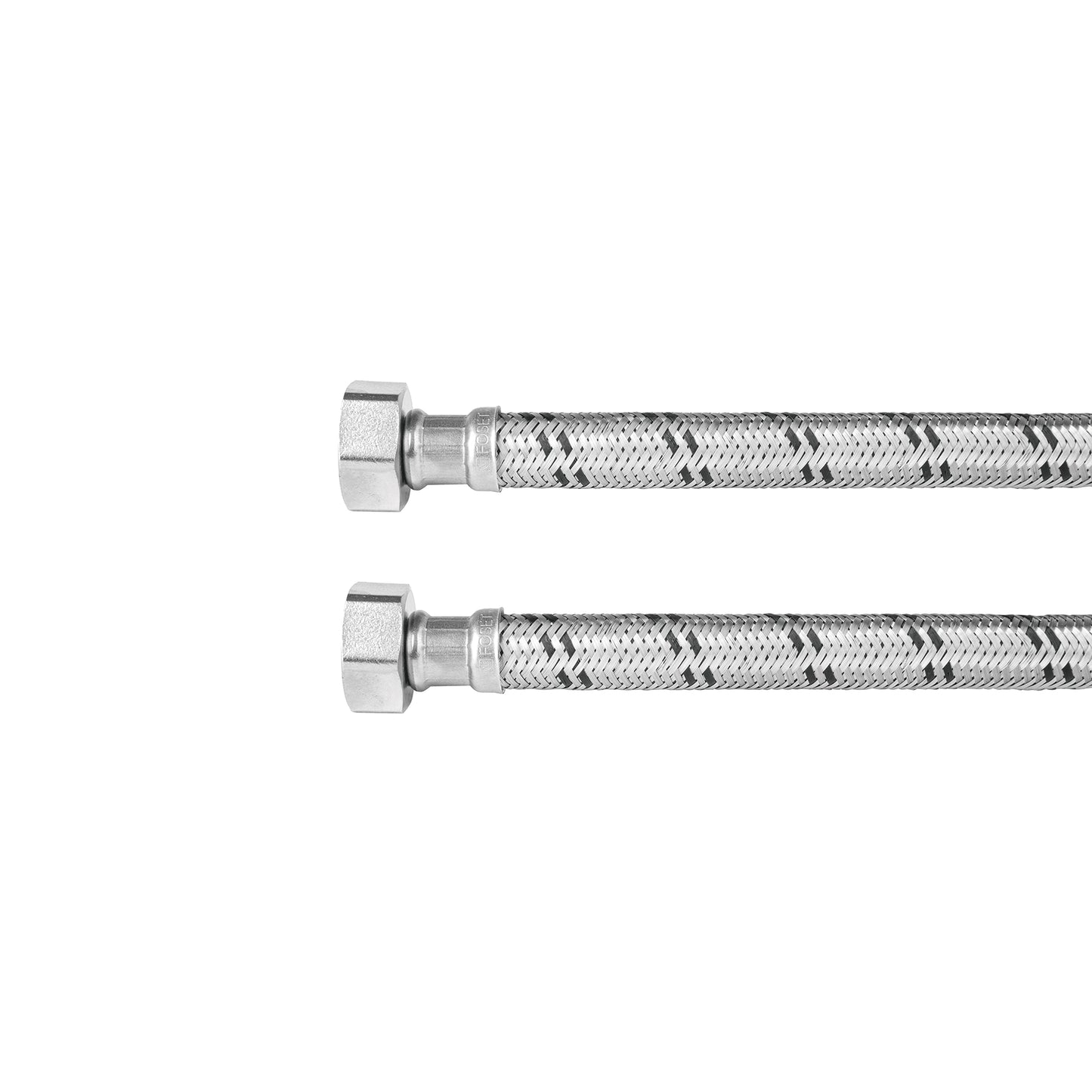MANGUERA PARA BOILER, ACERO INOX, 3/4'' X 3/4'', 100 CM, FOSET *