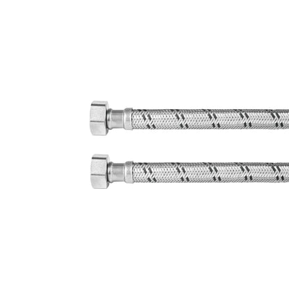 MANGUERA PARA BOILER, ACERO INOX, 3/4'' X 3/4'', 100 CM, FOSET *