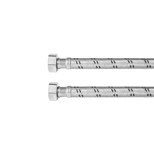 MANGUERA PARA BOILER, ACERO INOX, 3/4'' X 3/4'', 100 CM, FOSET *