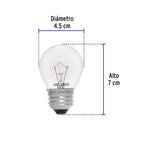 FOCO 25 W PARA HORNO/REFRIGERADOR, TRANSP 49384 *