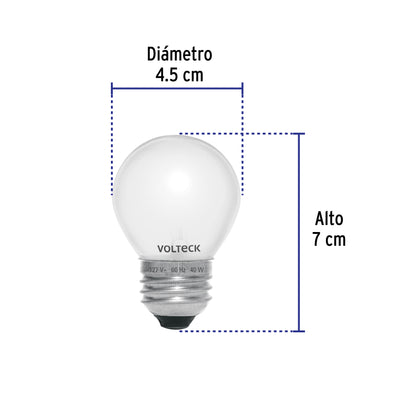 FOCO 40W PARA HORNO/REFRIGERADOR, PERLA 49332 *
