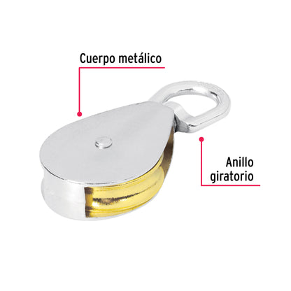 GARRUCHA METÁLICA PARA NORIA DE 2'',FIERO 44116 *
