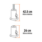 GATO HIDR·ULICO DE BOTELLA DE 32 TON, TRUPER 14819 *