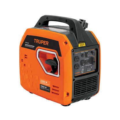 GENERADOR SILENCIOSO INVERTER 2200W, 80CC, ENCENDIDO MANUAL 103278 *
