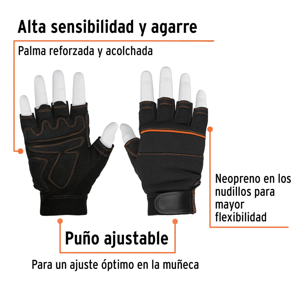 GUANTES PARA MECÀNICO, CORTOS, TRUPER 13195 *