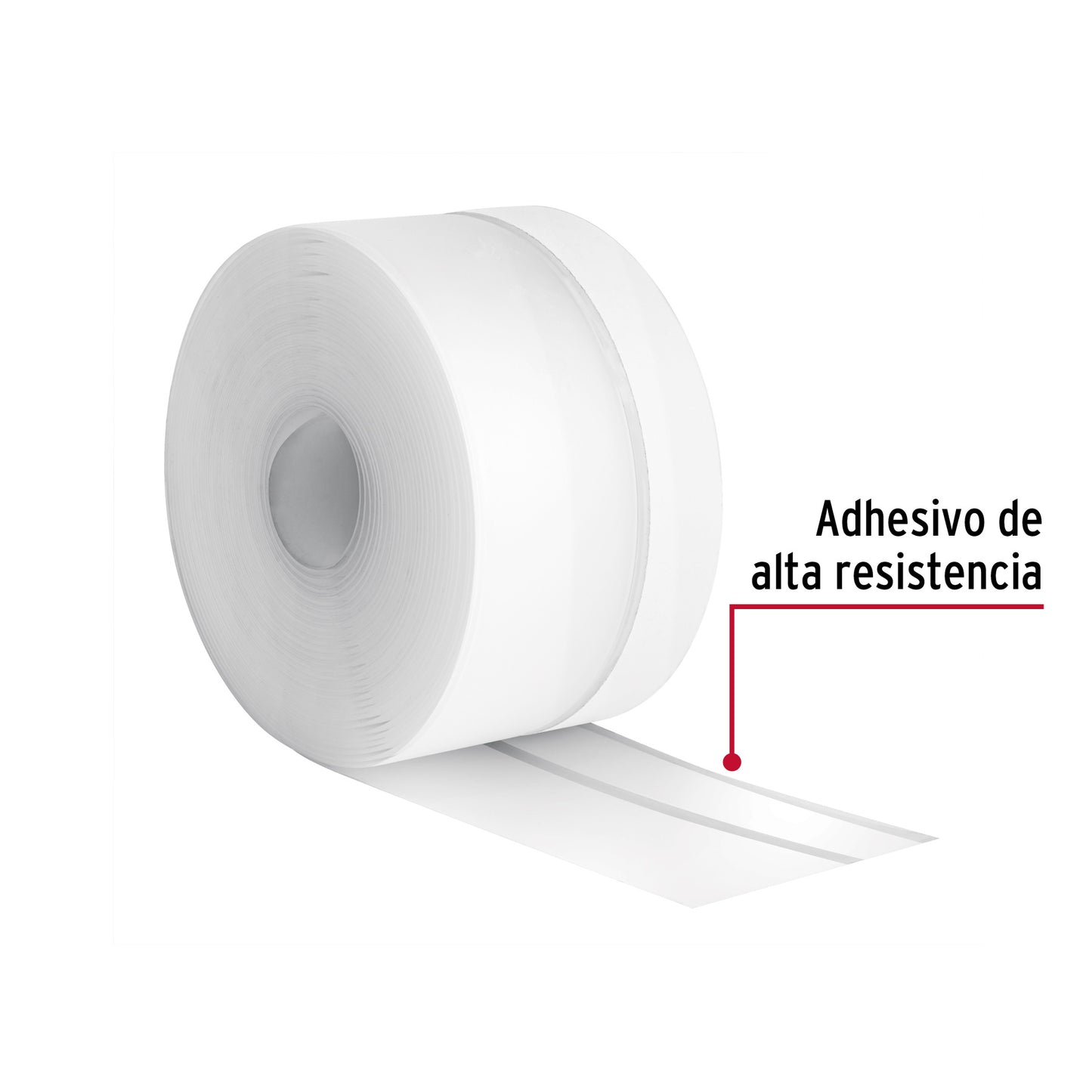 CINTA GUARDAPOLVO 5 M X 45 MM, TRANSP. 48465 *