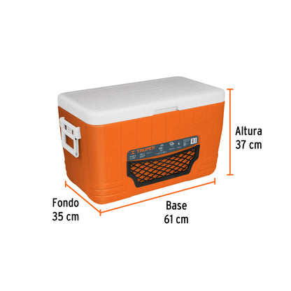 Hielera de 46 L, Truper 62129
