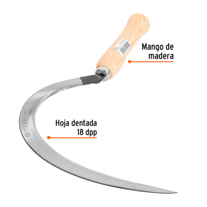 HOZ DENTADA # 0, 16", TRUPER 15120 *