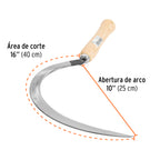 HOZ DENTADA # 0, 16", TRUPER 15120 *