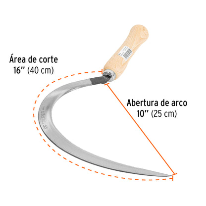 HOZ DENTADA # 0, 16", TRUPER 15120 *