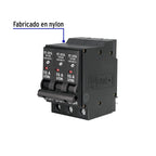 INTERRUPTOR DE 3 POLOS 15A, ENCHUFABLE, VOLTECK 47513 *