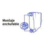 INTERRUPTOR DE 3 POLOS 30A, ENCHUFABLE, VOLTECK 47515 *