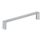 JALADERA METÁLICA DE 128MM ESTILO ''ANDAMIO'', NÍQUEL SATINADO 43902 P