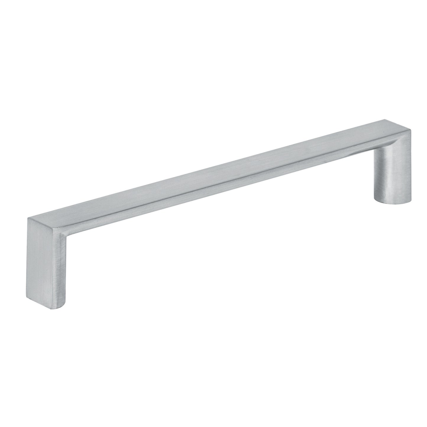 JALADERA METÁLICA DE 128MM ESTILO ''ANDAMIO'', NÍQUEL SATINADO 43902 P