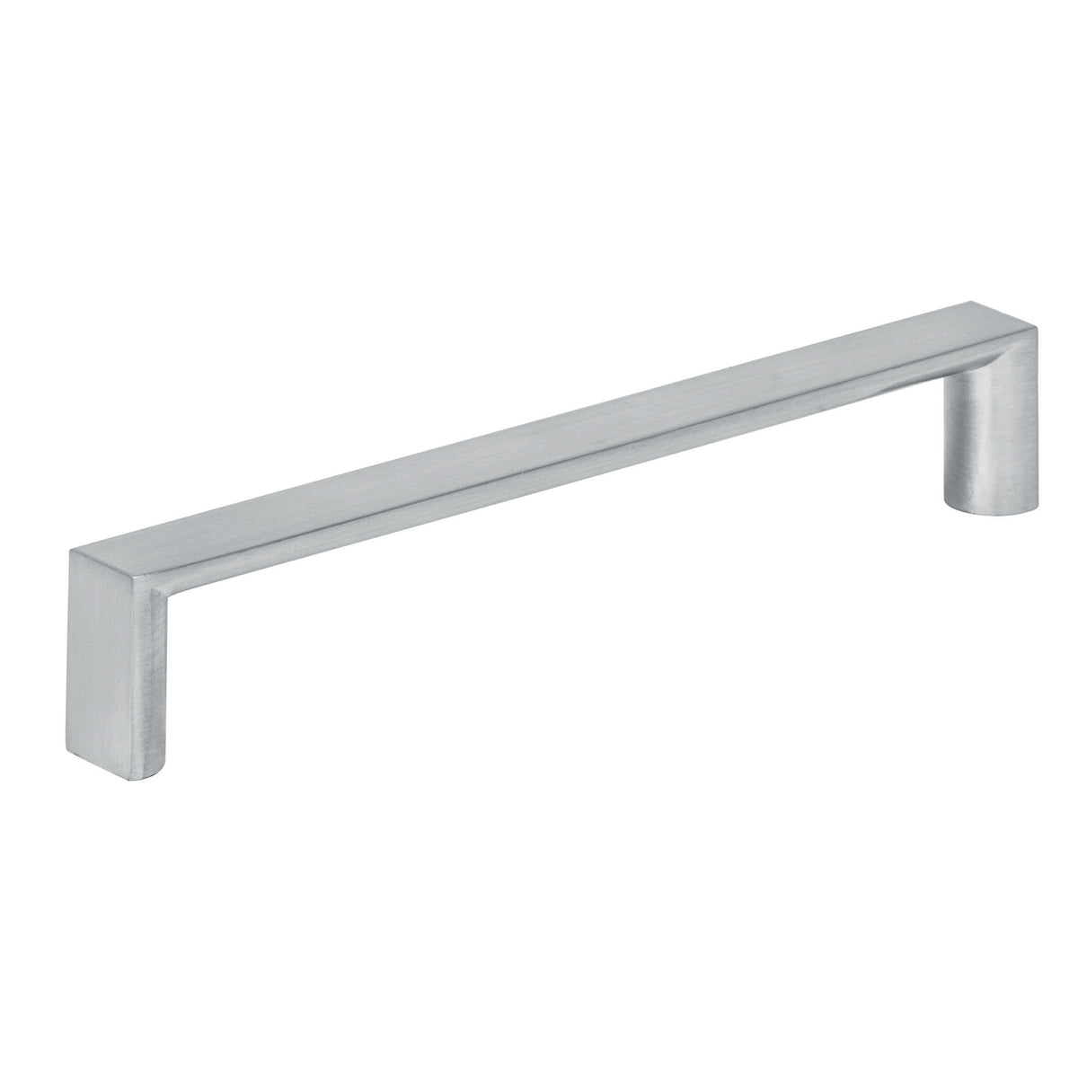 JALADERA METÁLICA DE 128MM ESTILO ''ANDAMIO'', NÍQUEL SATINADO 43902 P
