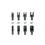 JUEGO DE 8 BROCAS CLAVACOTE PARA MADERA 103437 *