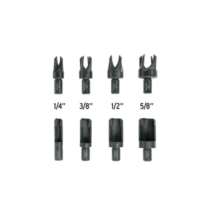JUEGO DE 8 BROCAS CLAVACOTE PARA MADERA 103437 P