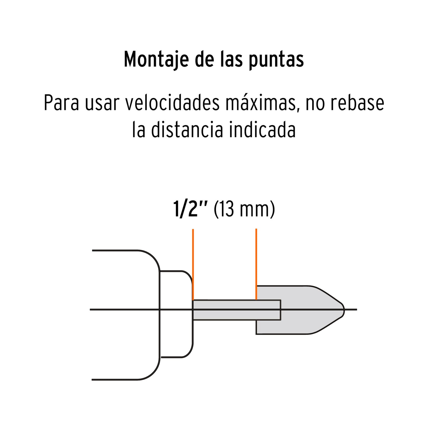 JUEGO DE 10 PIEDRAS MONTADAS ZANCO 1/4", USO GENERAL, TRUPER 12445 *