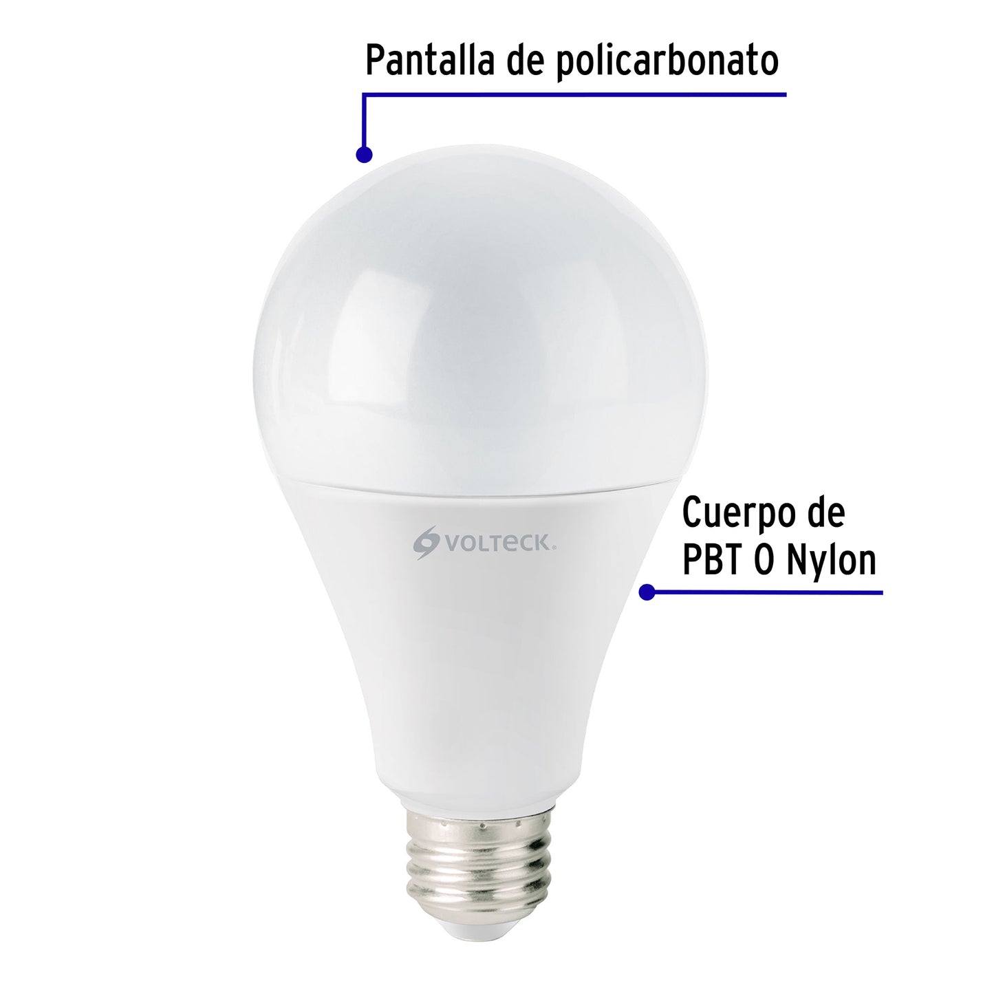 FOCO DE LED, A19, 18 W, LUZ DE DÍA 46222 *