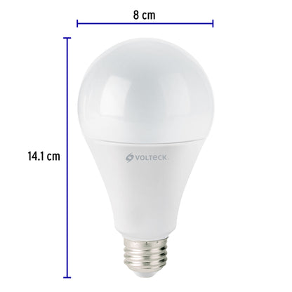 FOCO DE LED, A19, 18 W, LUZ DE DÍA 46222 *